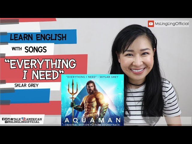 #เรียนภาษาอังกฤษจากเพลง Everything I need - Skylar Grey [Ep.31]