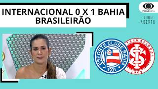 BAHIA VENCE O INTERNACIONAL POR 1 A 0 E SEGUE INVICTO FORA DE CASA | JOGO ABERTO BA