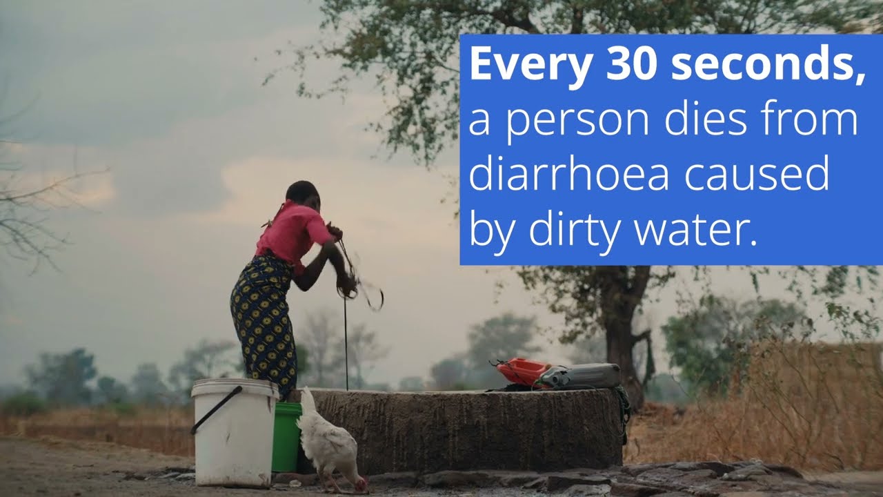 Every 30 seconds a person dies from dirty water | WaterAid
