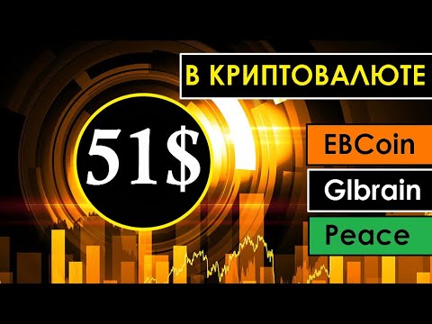 51$ в токенах от БИРЖИ BTSE, Peace, Glbrain и EBCoin 🔘 ▪ #709