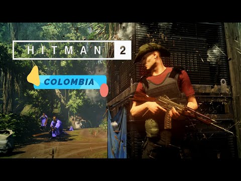 Hitman 2 GOLD EDITION Mission 3 Colombia Theree Headed Serpent Walkthrough Gameplay