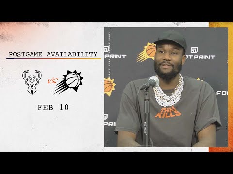 Suns vs Bucks Postgame Media Availability: Coach Monty Williams, Paul, Bridges and Ayton