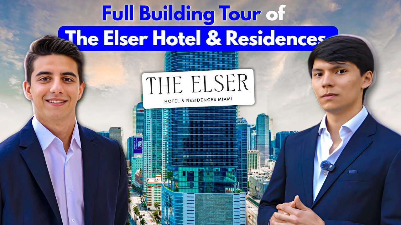 Full Building tour of The Elser Hotel and Residences in Downtown Miami