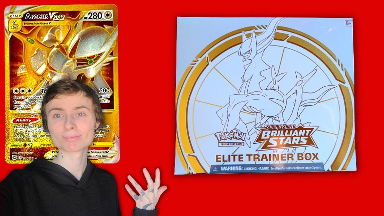 Brilliant Stars Pokemon Elite Trainer Box Opening