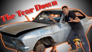Can a Mechanic Do Bodywork? First Tear Down for Paint Job