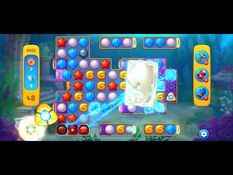 Fishdom level 9022 no boosters フィッシュダム