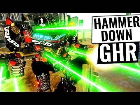 VIKING SAGA - Mjoellnir Grasshopper Hero Mech - Mechwarrior Online 2017 MWO - TTB