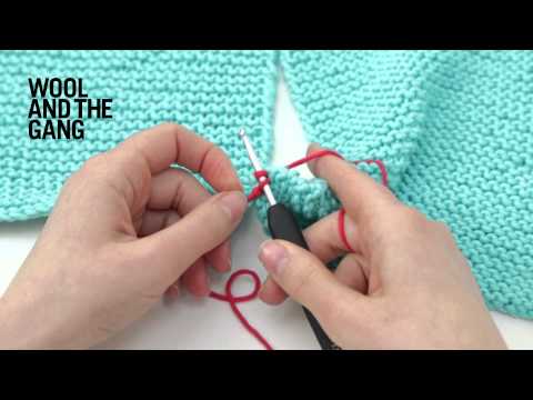 How to Knit: Crochet Seam