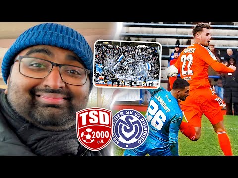 SCHLAMMSCHLACHT IN HAGEN! MEUER & TÖPKEN!🦓🤍💙 Türkspor Dortmund vs. MSV Duisburg 🔥✅ | STADIONVLOG 65