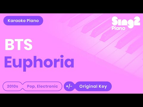 Euphoria (Piano Karaoke Instrumental) BTS - ROMANIZED
