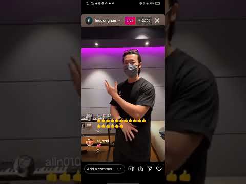 Donghae IG Live May 16, 2022