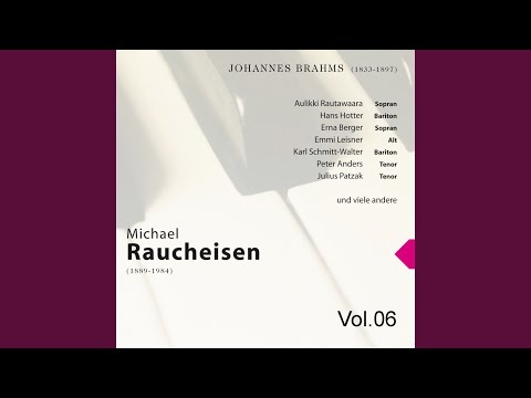 Das Deutsche Lied: Der Schmied, op. 19 Nr. 4
