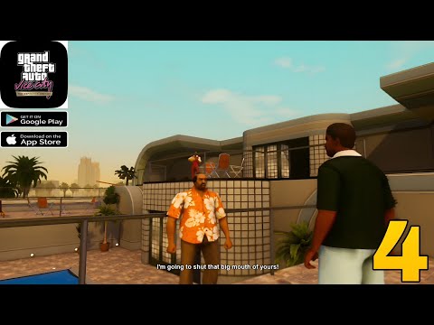 GTA: Vice City  Definitive Edition Gameplay Walkthrough (Part 4) | iOS  Android