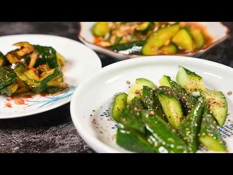 Make 3 of the Best Japanese Cucumber Appetizers – Perfect Recipe Collections for Your Drinks!