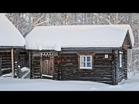 Traditional Finnish Log House/Cabin in 1988 and 2019