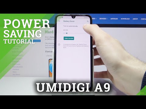 How to Turn On / Off Power Saving Mode in UMIDIGI A9 – Find Battery Saver