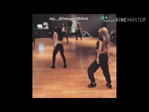BLACKPINK Lisa X Honey J dance practice to "take me" / 7 Rings version