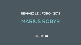 #FOROM2015 - Interview de Marius Robyr