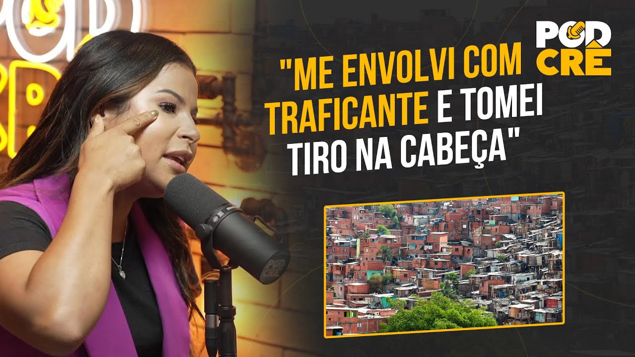 "ME ENVOLVI COM TRAFICANTE E TOMEI TIRO NA CABEÇA"