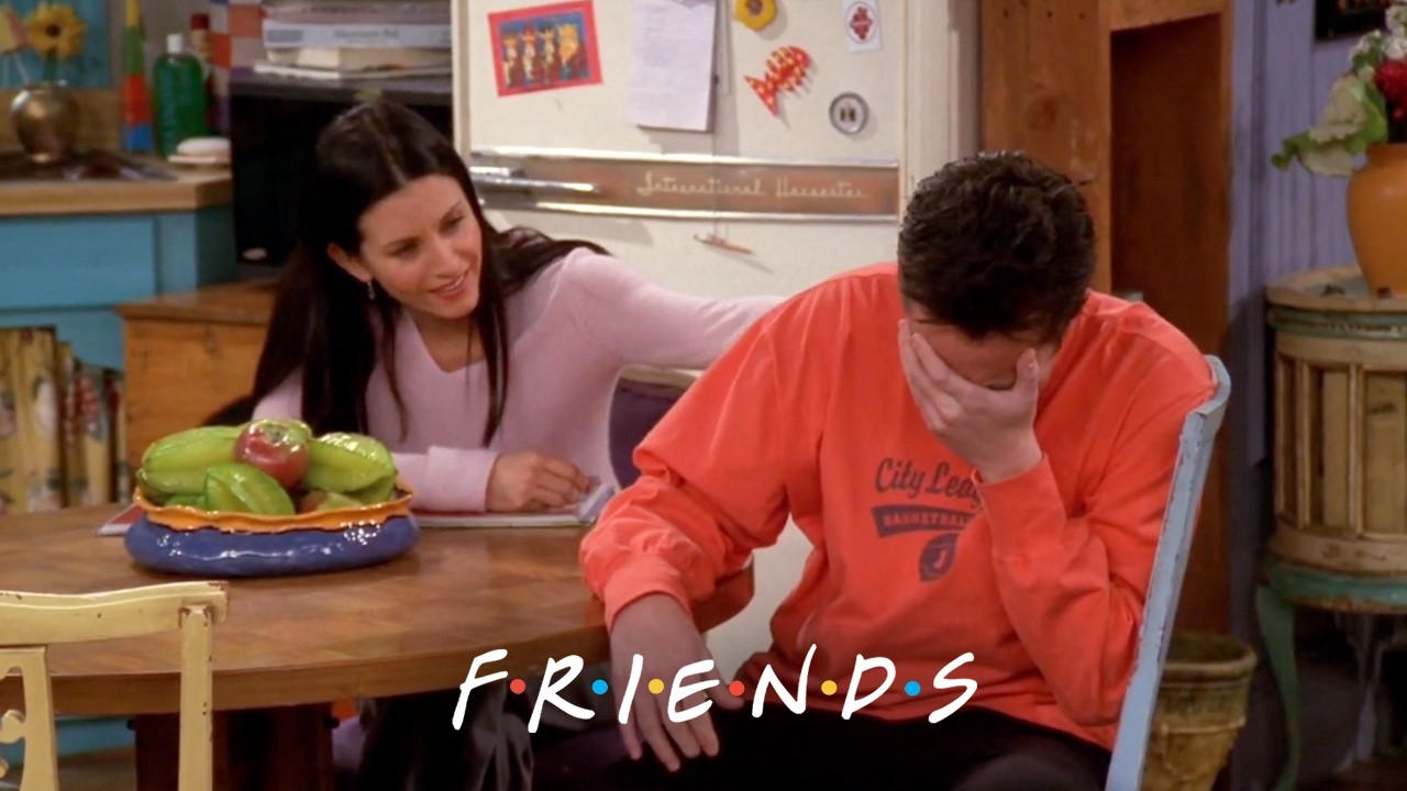 Everyone Tries to Make Chandler Cry | Friends - YouTube video featuring the word deliver