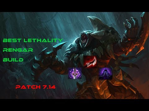 ★ BEST LETHALITY RENGAR BUILD PATCH 7.14 (DUSKBLADE, YOUMUUS, EDGE OF NIGHT)