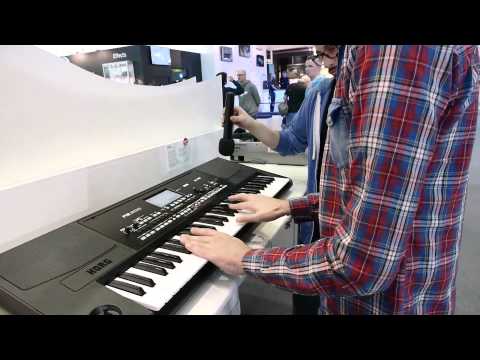 Korg PA300 Professional Arranger Live Demo with Marco Parisi at Musikmesse 2014