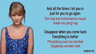 Taylor Swift - The Last Time (Taylor&#39;s Version)ft. Gary Lightbody | Lirik Lagu Terjemahan