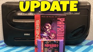 Paprium Video Update:  Real Hardware with 2P CPU