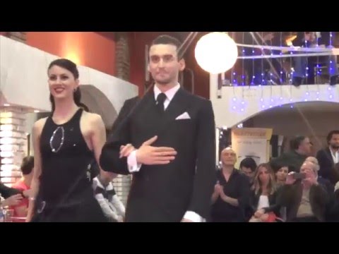 Andrea Vighi y Chiara Benati - finale Tango de Pista al Campionato Italiano a Roma 2016