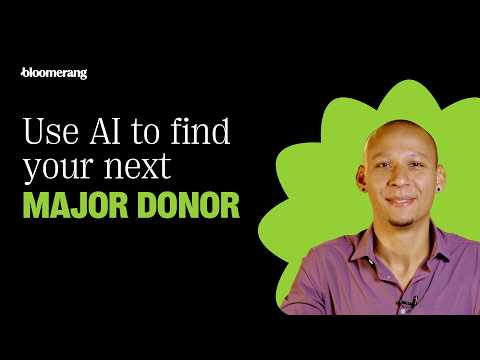 How AI Helps Nonprofits Find Major Donor Gifts