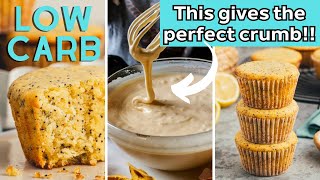 Get the PERFECT TEXTURE every time with this KETO MUFFIN recipe