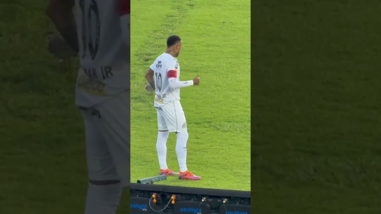 Neymar Jr.'s Stunning Olimpico Goal for Santos