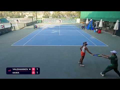 Vendula Valdmannova vs Katarzyna Kawa | W100 Dubai 2025 | 1st Round