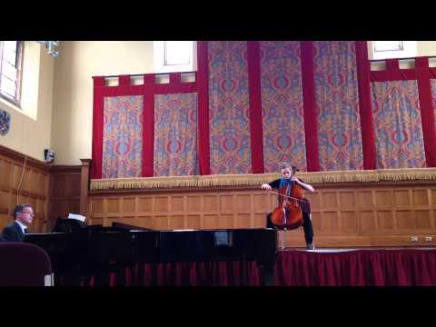 Ellen Porter - Elgar Cello Concerto 1st Movt Rehearsal