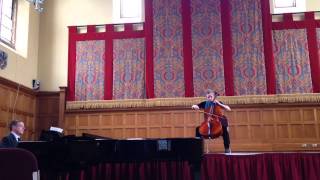 Ellen Porter - Elgar Cello Concerto 1st Movt Rehearsal