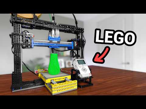 LEGO 3D Printer video