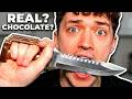 This REAL Or CHOCOLATE Challenge Is Insane