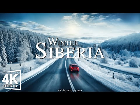 Siberia 4K UHD - Scenic Relaxation Film With Calming Music - 4K Video Ultra HD