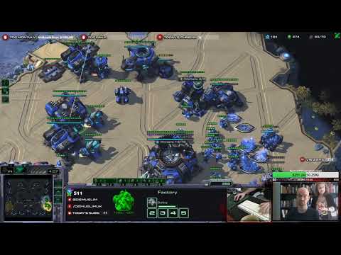 [14.4.20] SC2: LotV (FPVOD) DeMusliM (T) vs RotterdaM (P) Golden Wall