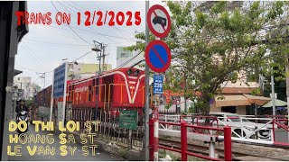 10 Trains running in HCMC on 12/2/2025. 10 chuyến tàu chạy tại TP.HCM ngày 12/2/2025