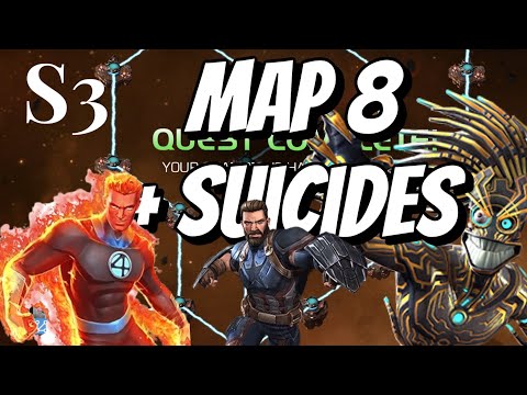 MAP 8 W/Suicides ON! Section 3 Encroaching Stun | Nerves of Steel - 3 |