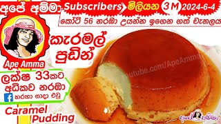 ✔ Step by Step Caramel Pudding/Flan recipe(Eng S