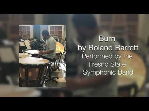 Robert Brandon: Burn by Roland Barrett (Timpani)