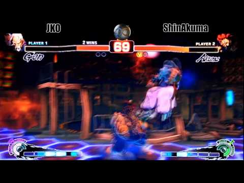Baselan 20 SSFIV Tourney Top 8 - JKO vs ShinAkuma