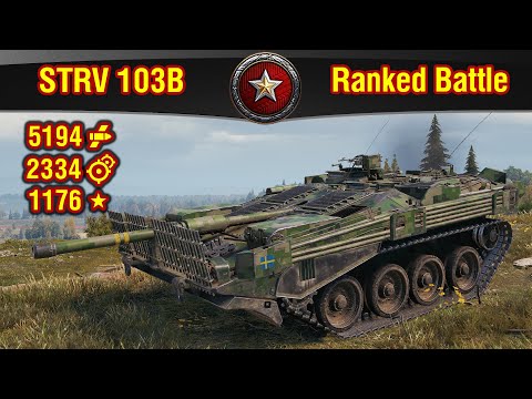 World of Tanks || STRV 103B - Ranked 2020