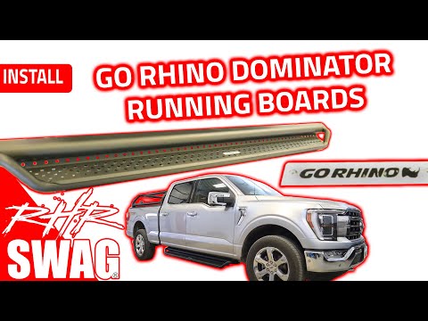 Go Rhino Dominator D1 Running Boards - RHRSwag.com