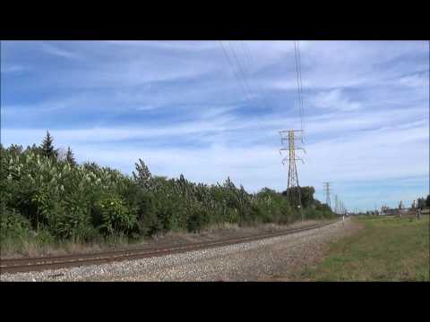 Chasing EJE 662 on the Lakefront Sub