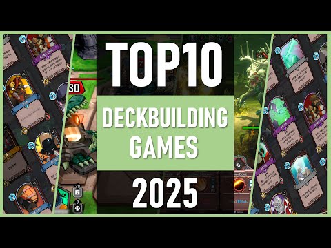 TOP10 Deckbuilder Games | Best New Card Game Deckbuilding 2025