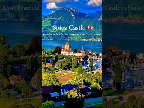 Switzerland most beautiful castle ❤️❤️❤️🤩#viral #video #trending #switzerland #shorts