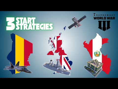 3 Starting Strategies in Supremacy World War 3(Guide)